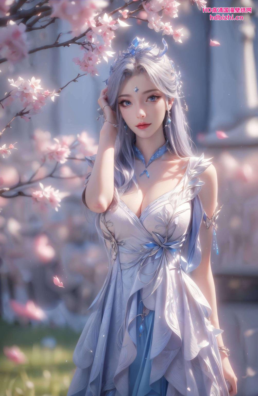 尽显二次元唯美风情甜美壁纸映入眼帘