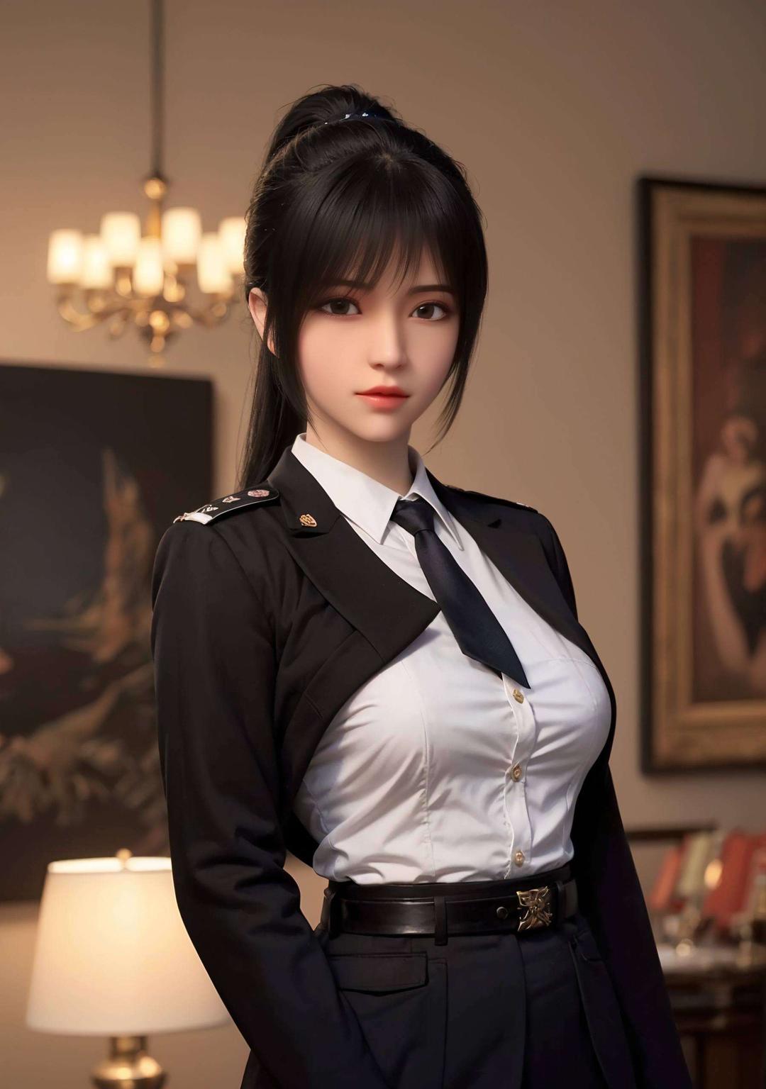 高清壁纸雄兵连琪琳变得更美啦！这壁纸如诗如画