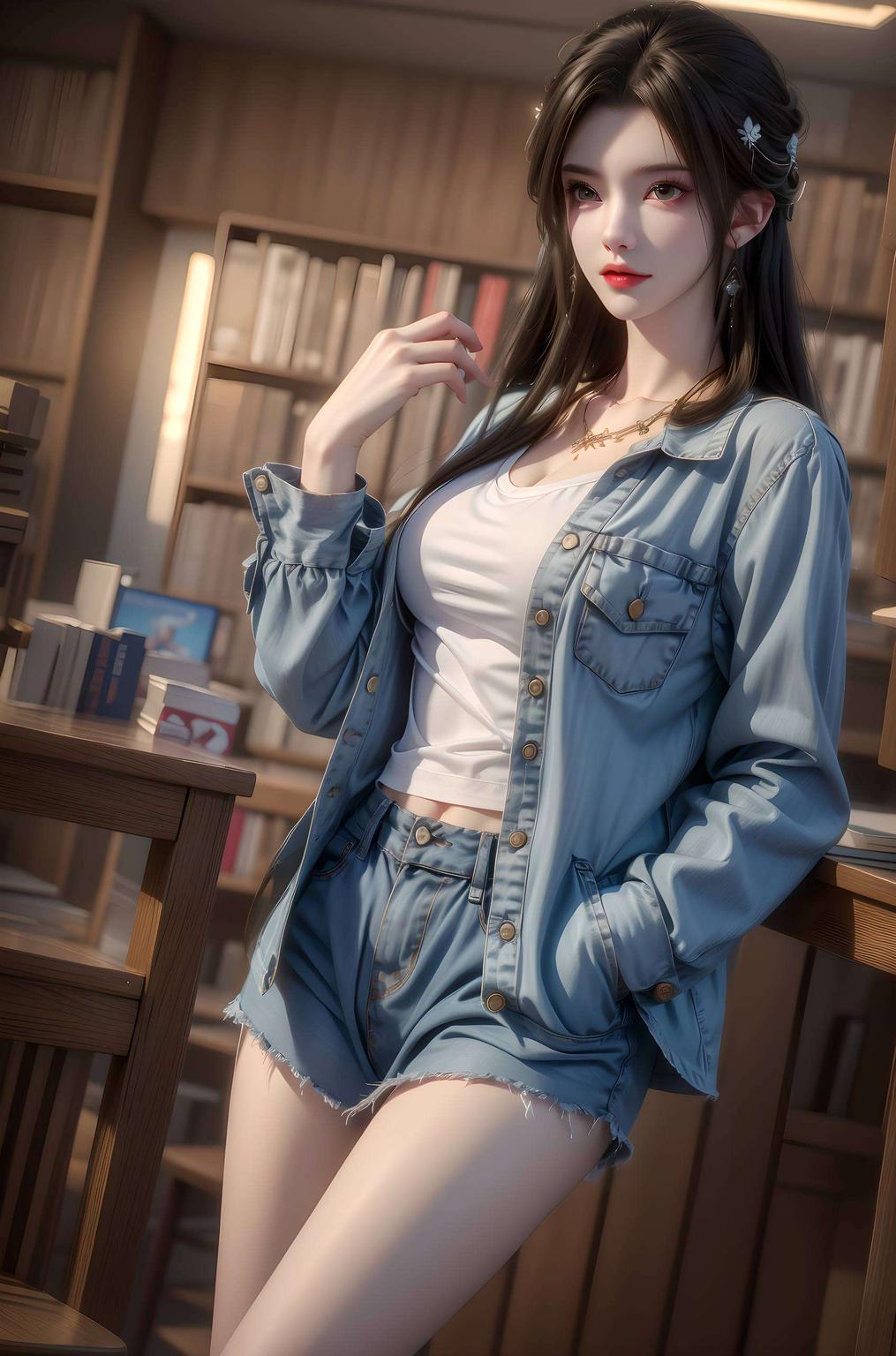清漪沐浴感受国漫魅力
