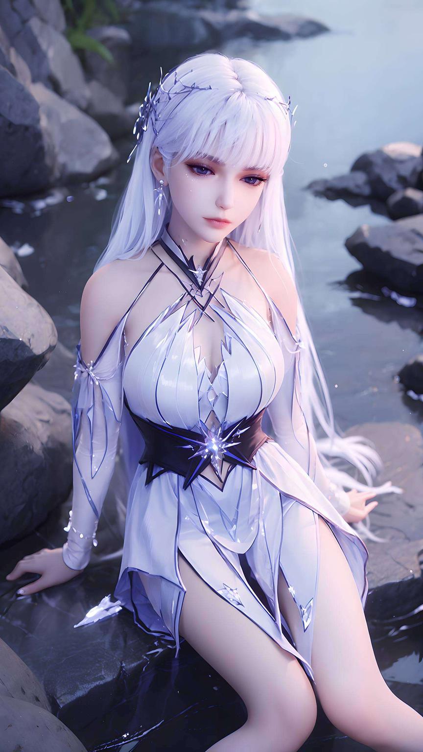 简约而不失灵动这款圣采儿竖屏动态壁纸