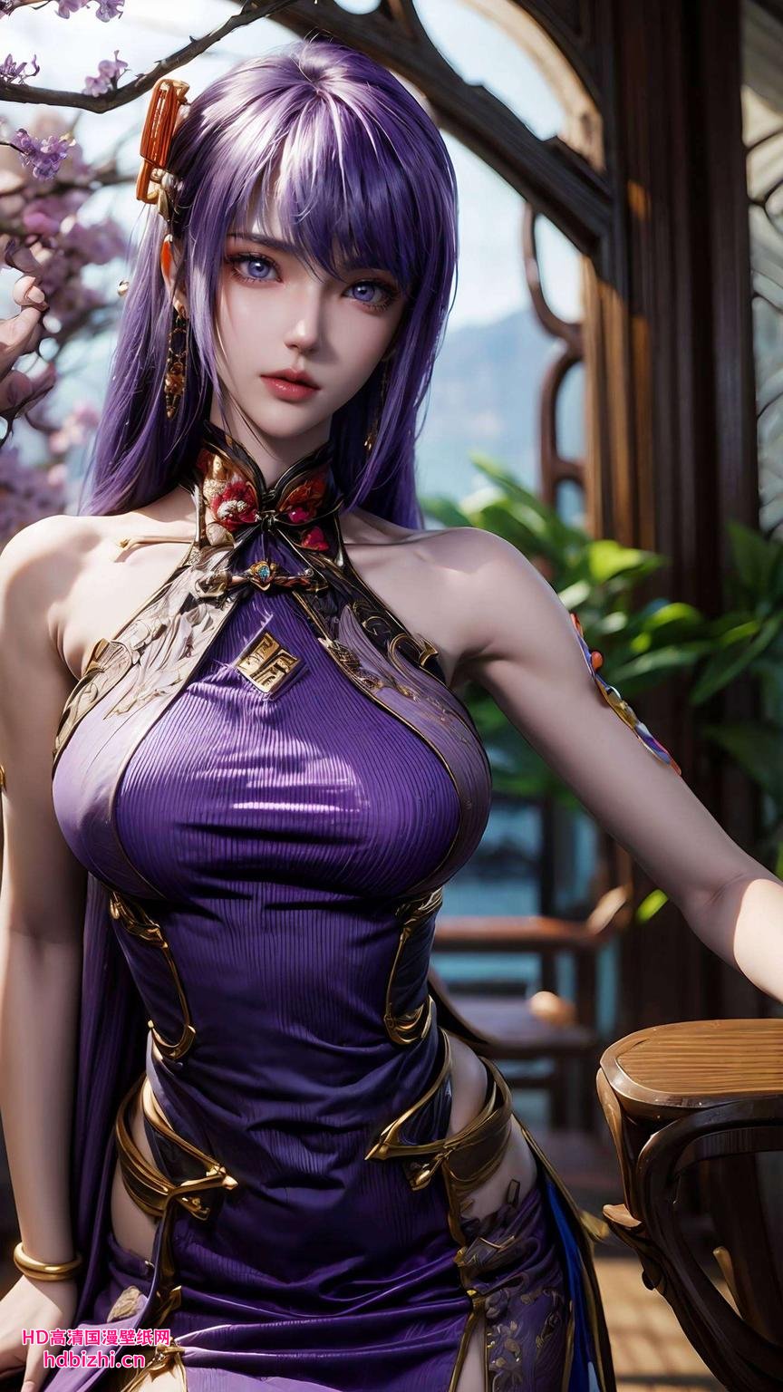 紫色梦幻风美得让人心动