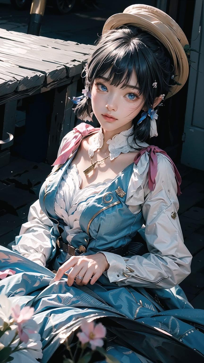 真人版神里凌华壁纸让你沉浸于凌华的儒雅气质中