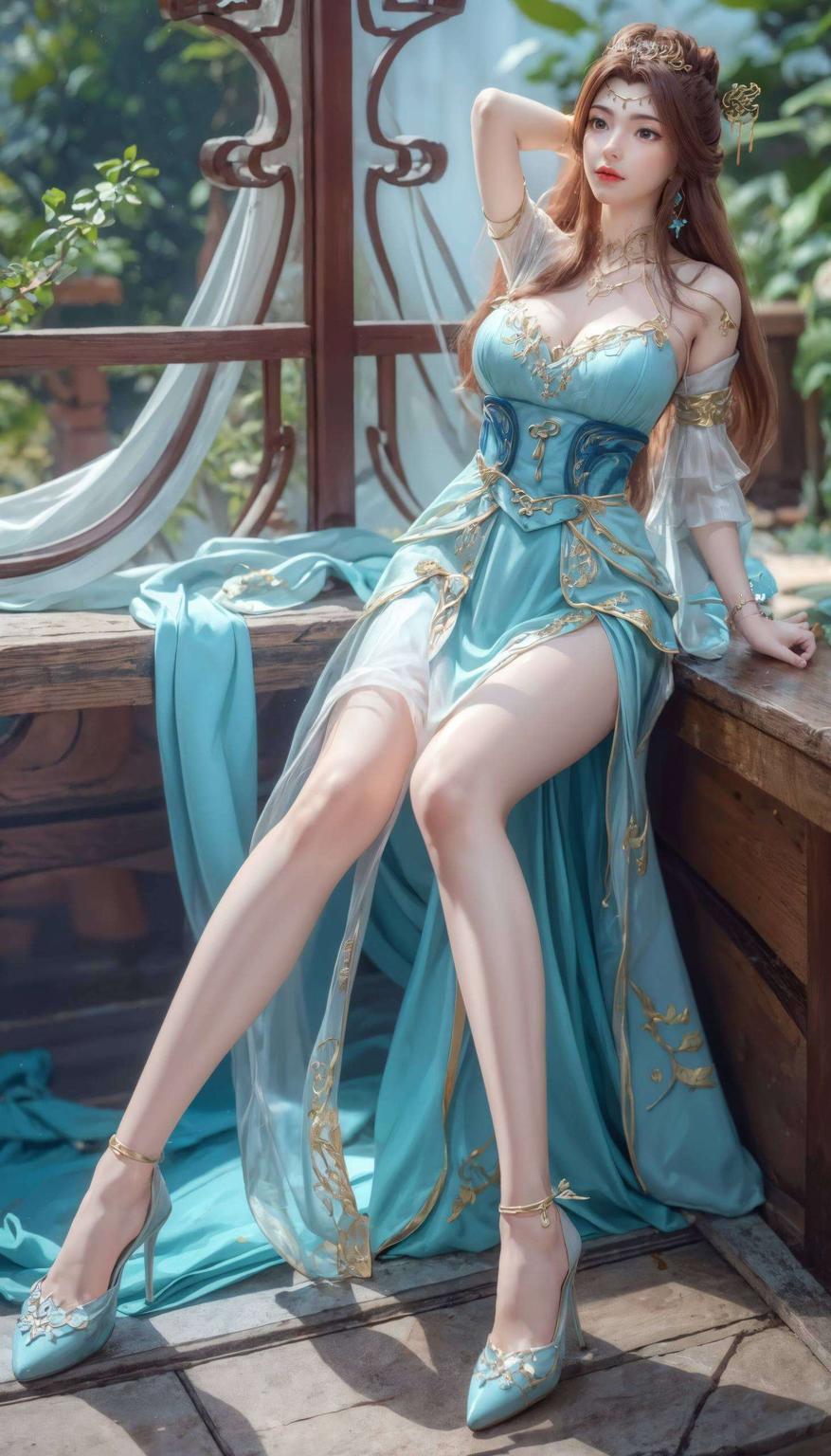 今天给大家带来一款特别的iPhone艺术壁纸包！看这款【苏苏灵韵皇后壁纸】