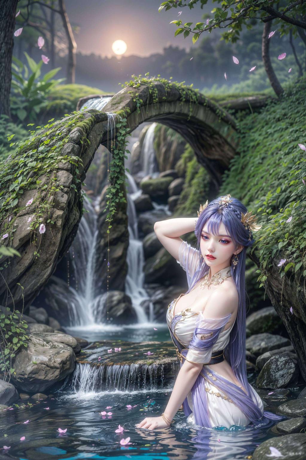 唯美风格尽显天穹原创壁纸