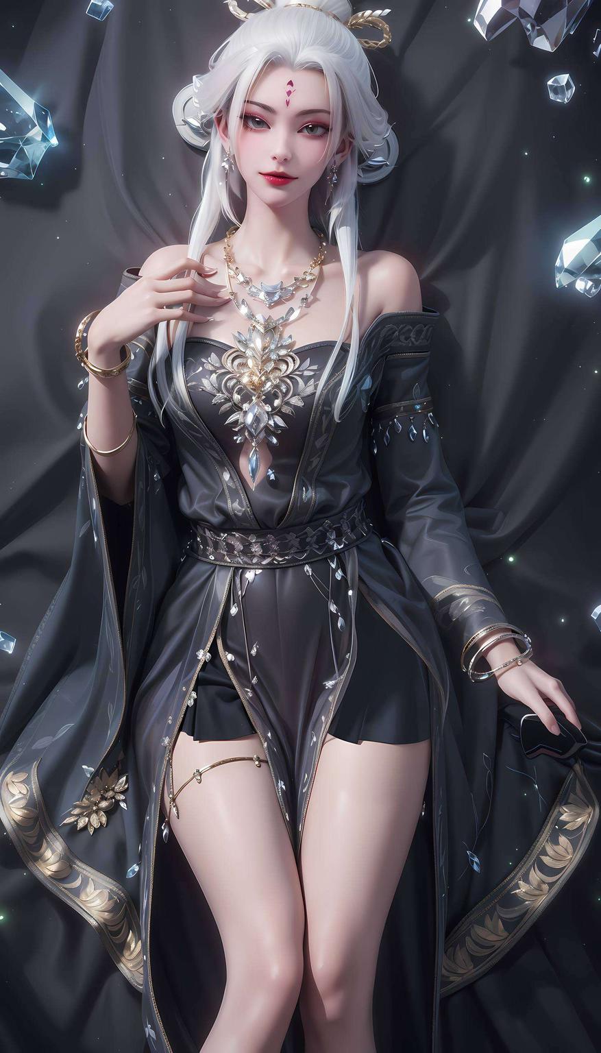 小白仙姿高清壁纸