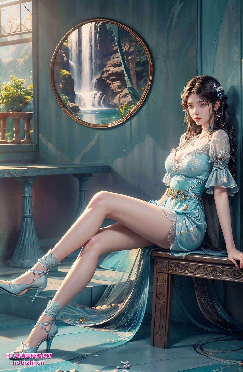 美得让人心动免费下载！看这漫画风格的萧薰儿