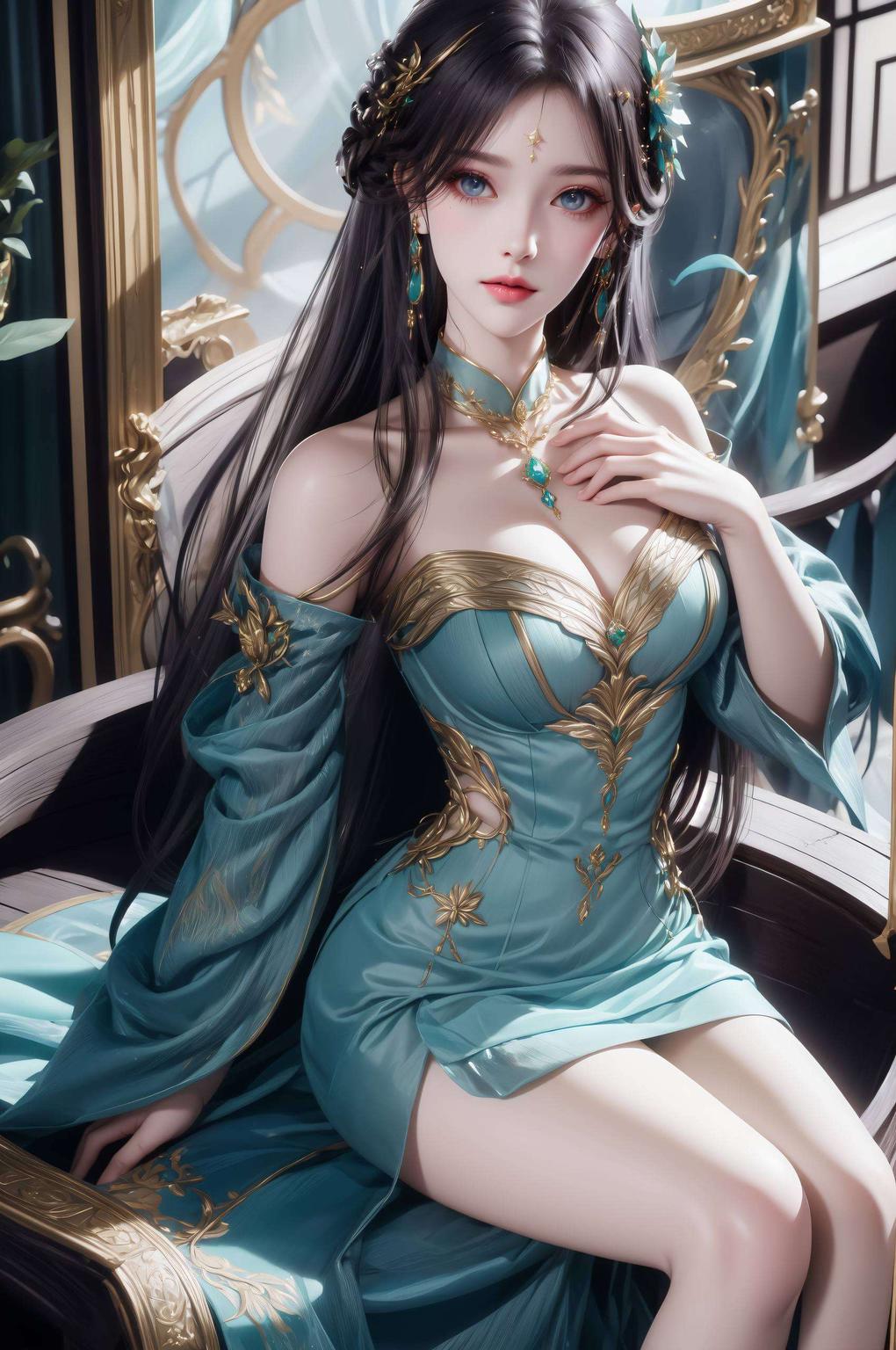 背景幽蓝如梦特别推荐！这款动漫萧薰儿主题的动画壁纸
