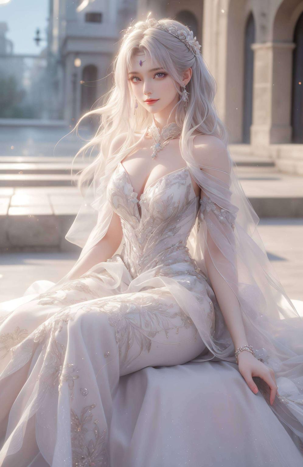 尽显古韵之美淡雅紫色调