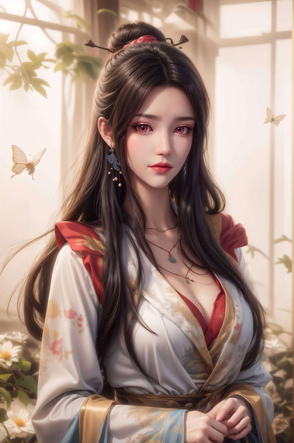 让你的手机瞬间变身国漫世界！夭夭女神驾到！超还原高清国漫女主壁纸