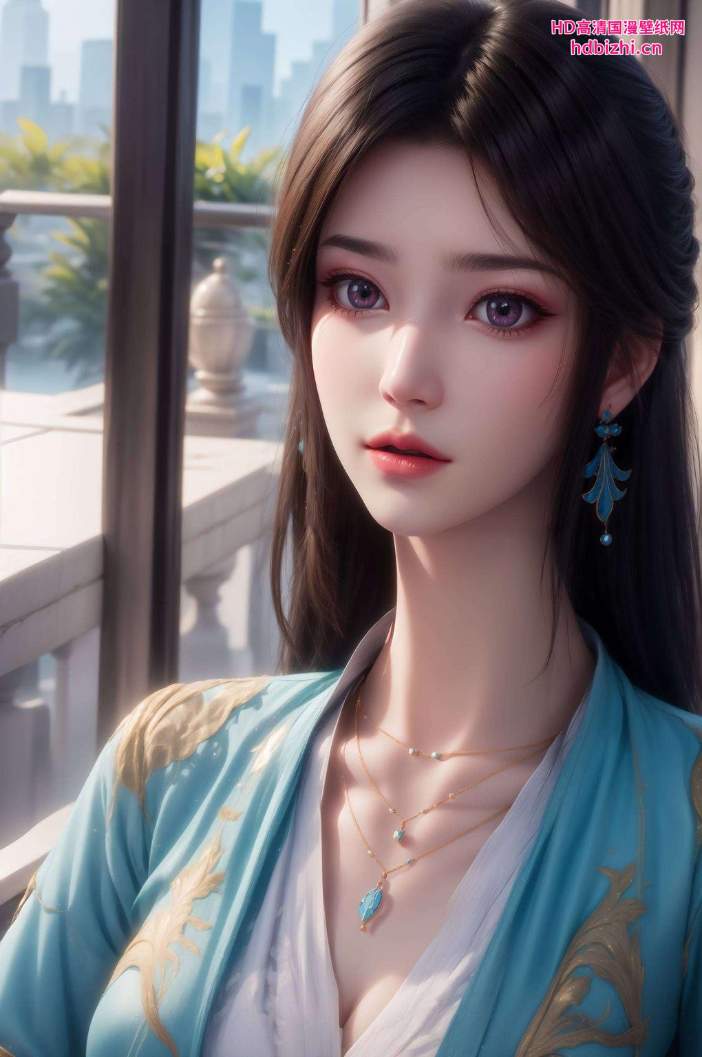 清新的绿叶与柔和的光线交织
