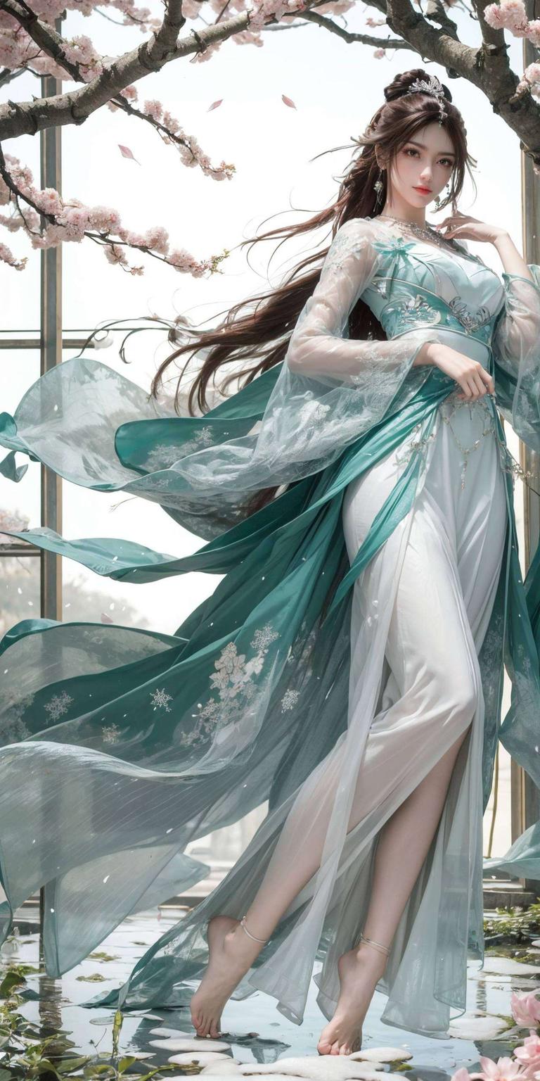 仿佛置身仙境今天给大家带来一款超美的女生壁纸——叶倾仙！这款壁纸完美像素