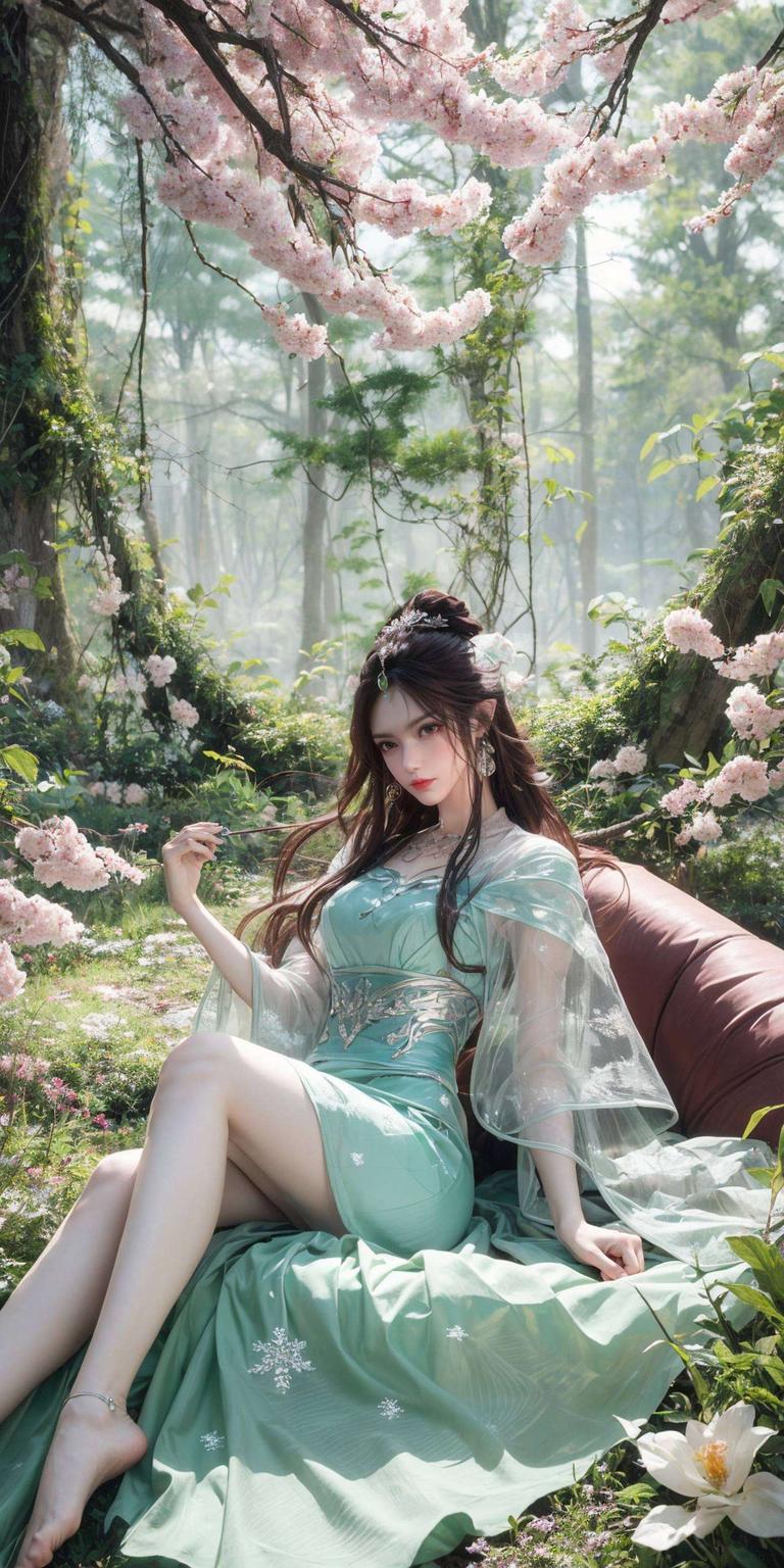 国漫女神叶倾仙为你的苹果桌面添一抹仙气！