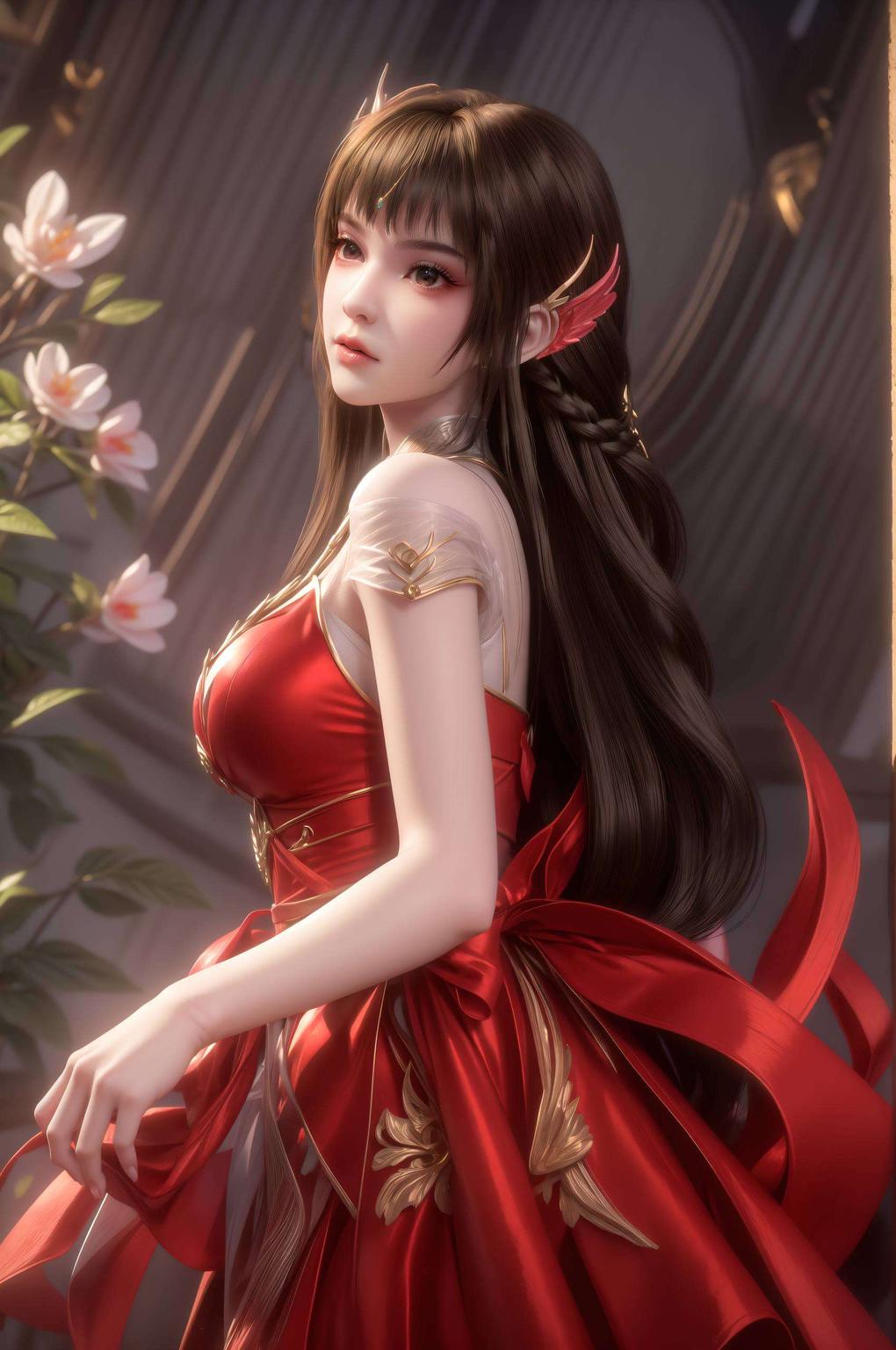 今天给大家带来一组超美的云落龙女官方高清壁纸！龙女翩翩起舞画面细腻生动