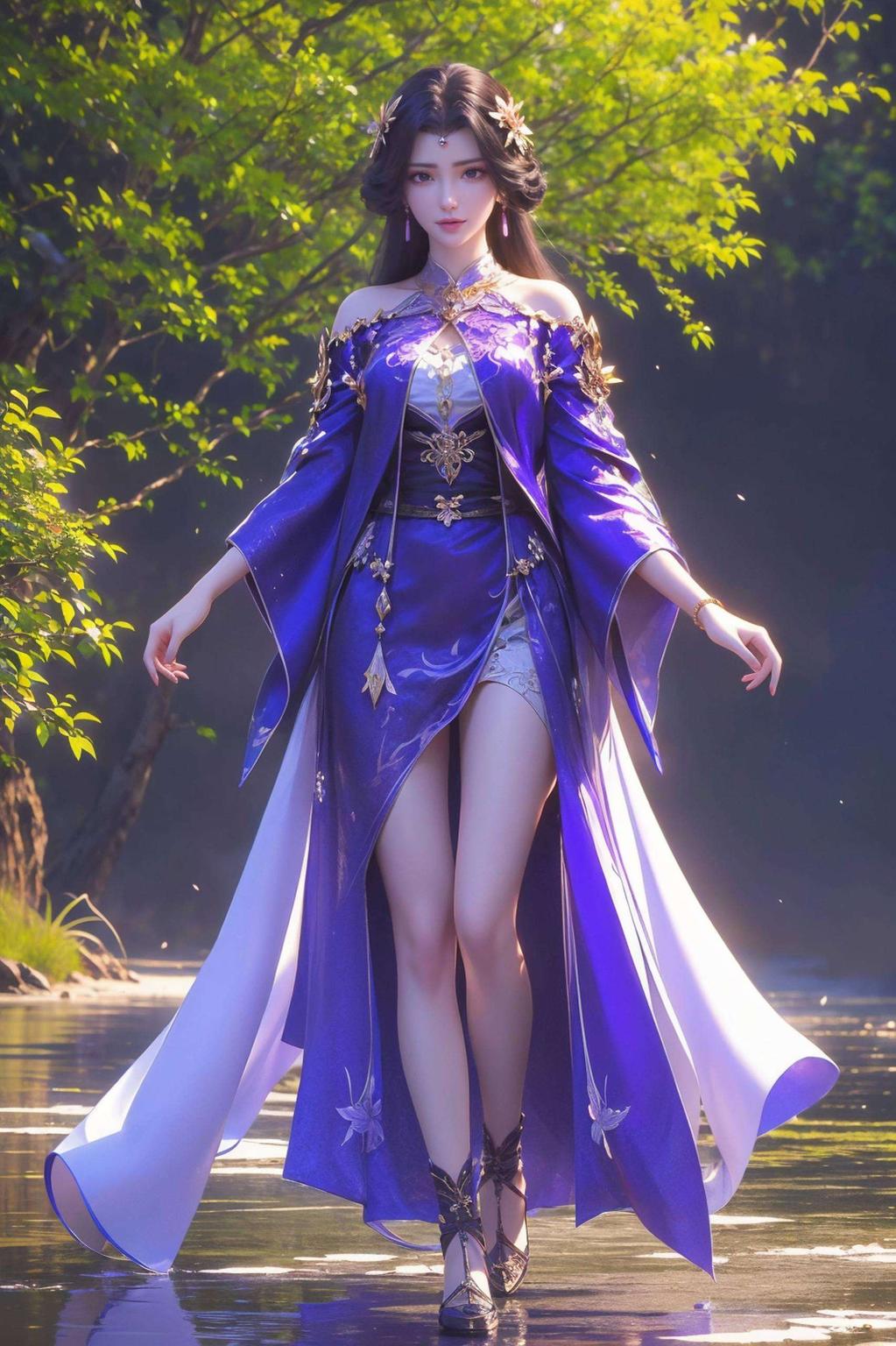 点亮电脑屏幕！细腻笔触勾勒梦幻场景色彩斑斓