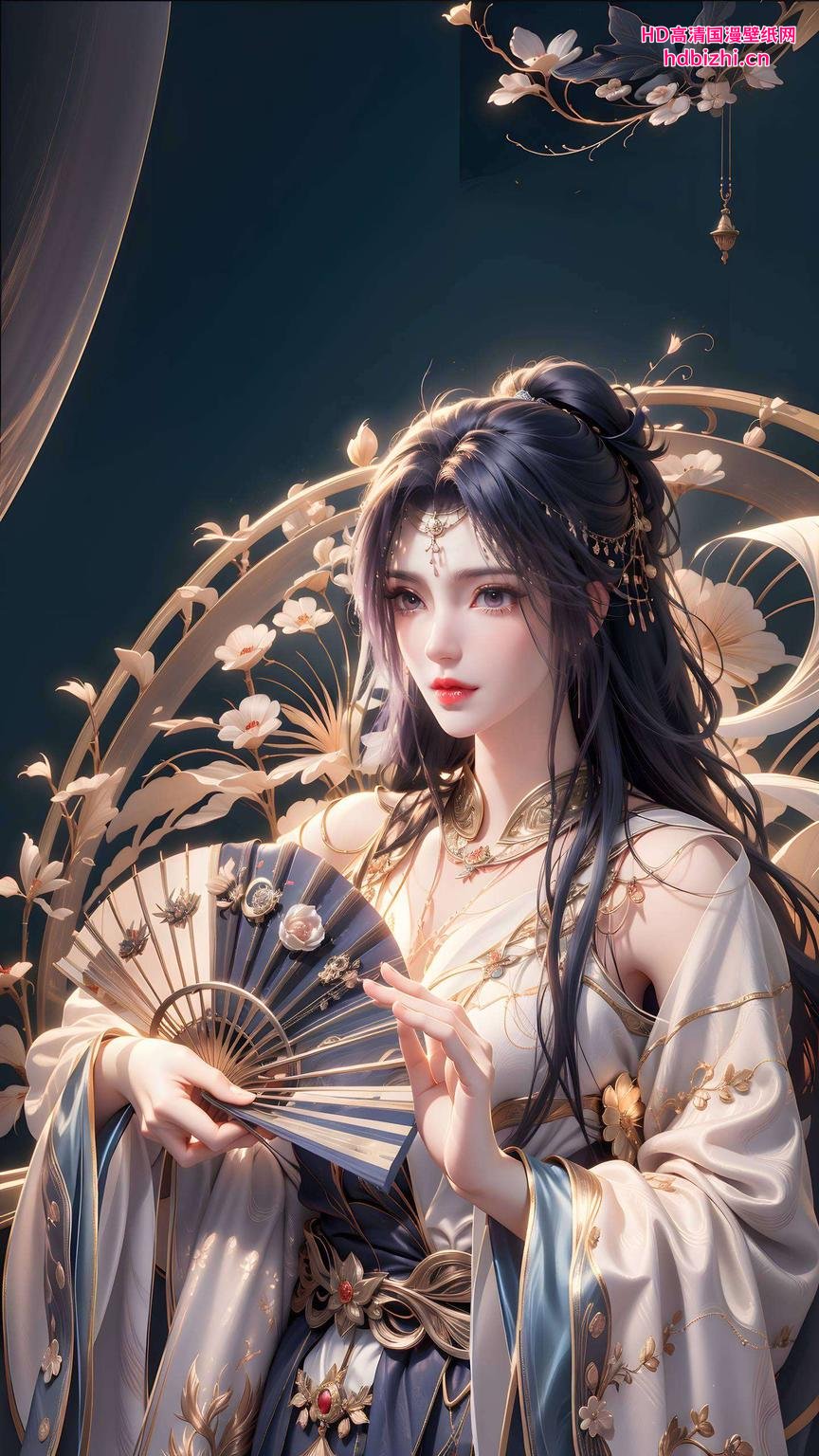 温柔的色彩搭配描绘出一片梦幻星空