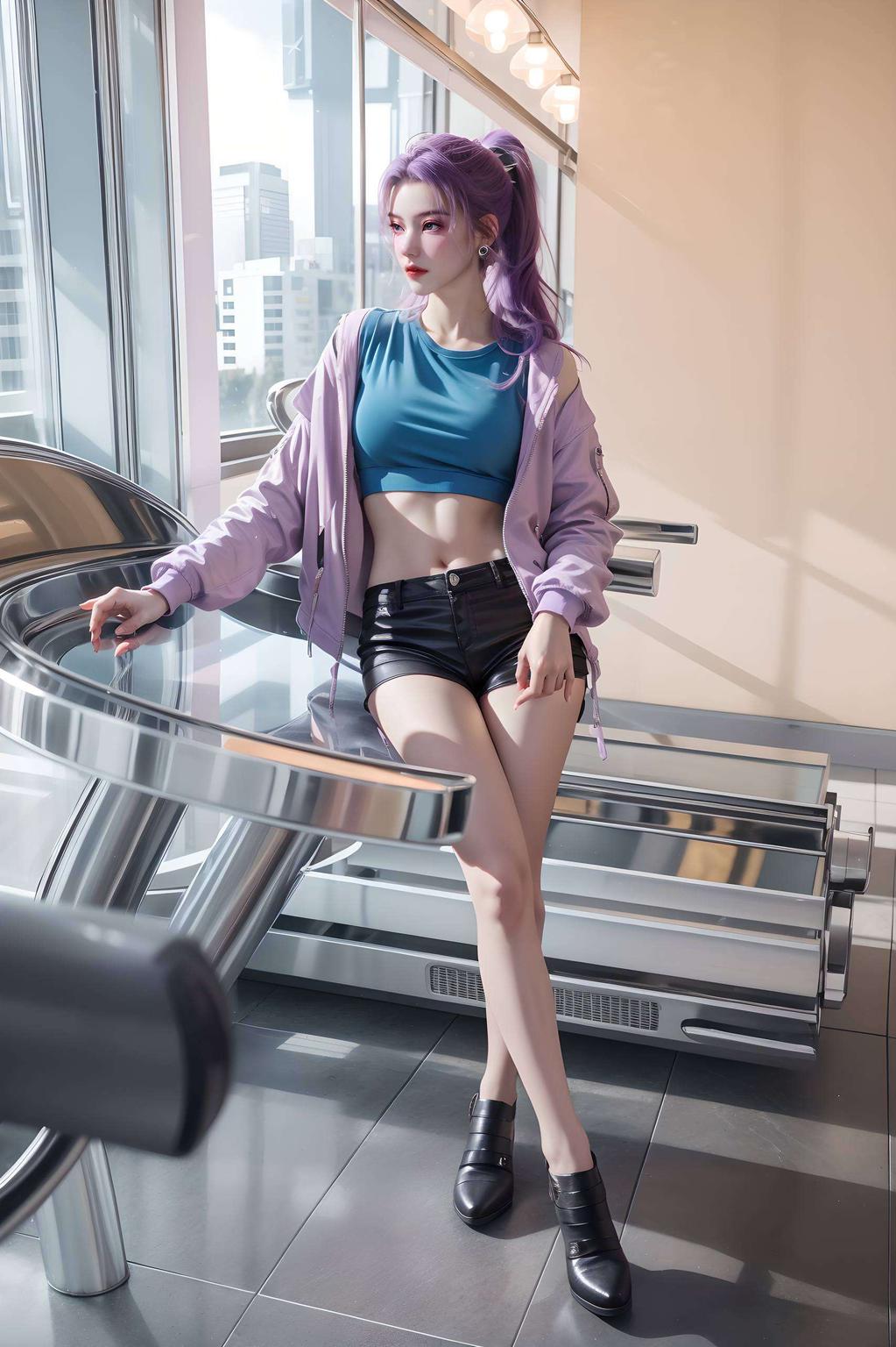 清冷色调云霄冰装高清呈现