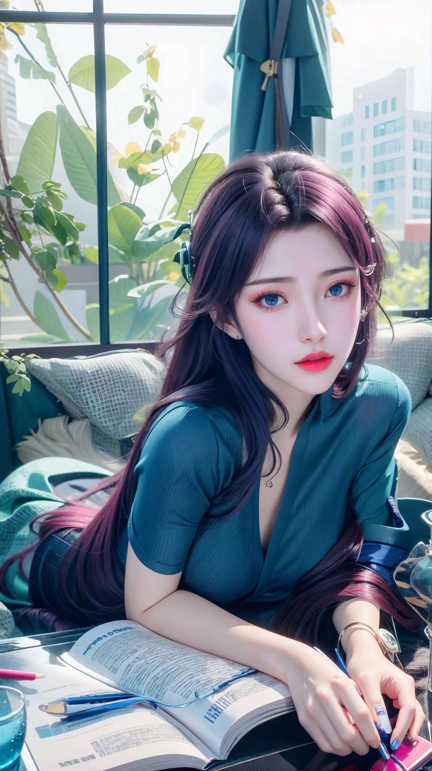 让人心旷神怡简洁的紫色背景