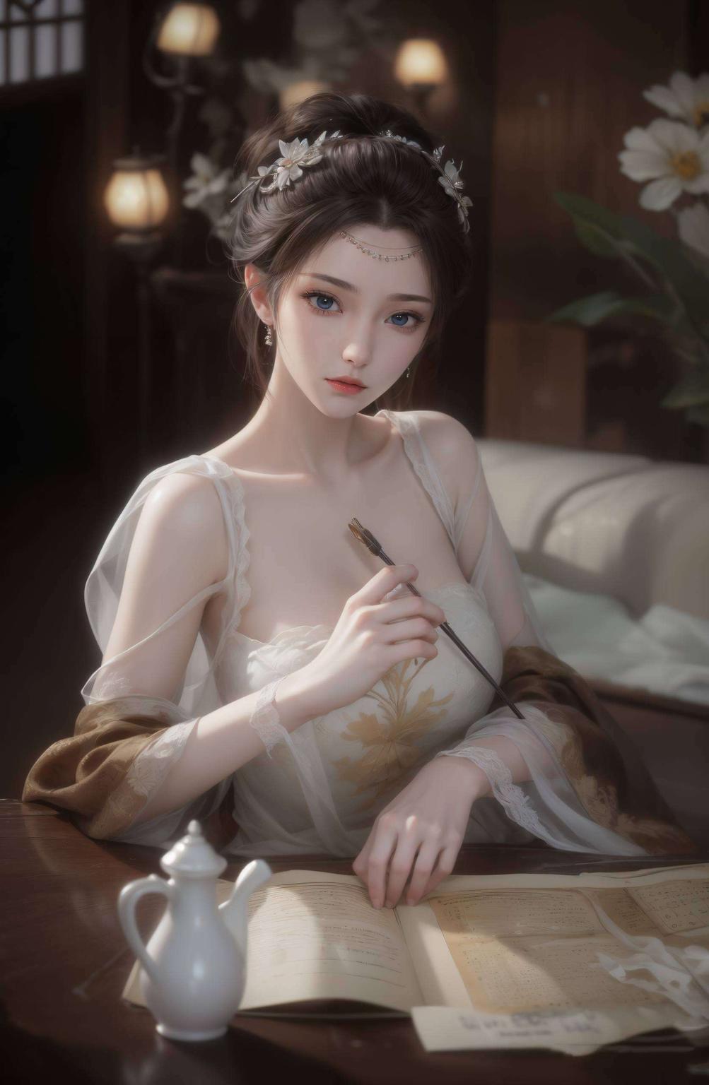 细腻云纹如梦似幻