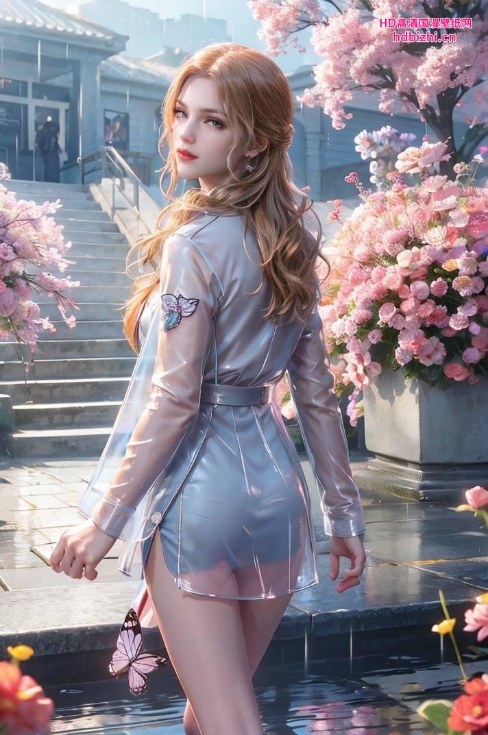 国漫女神珍妮特清新画风