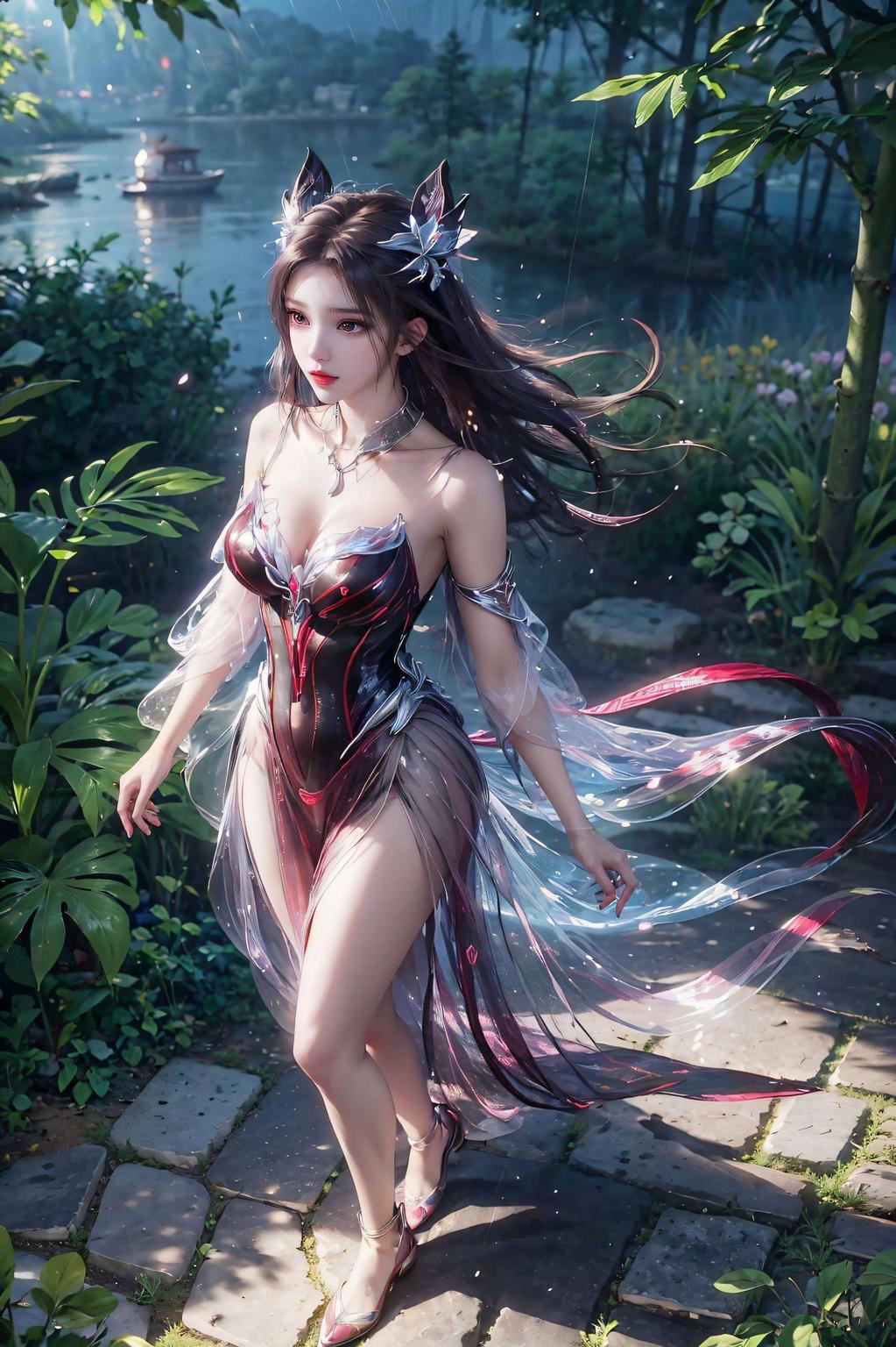 点亮你的电脑屏幕！长腿吸睛！这款热门游戏壁纸PC必备