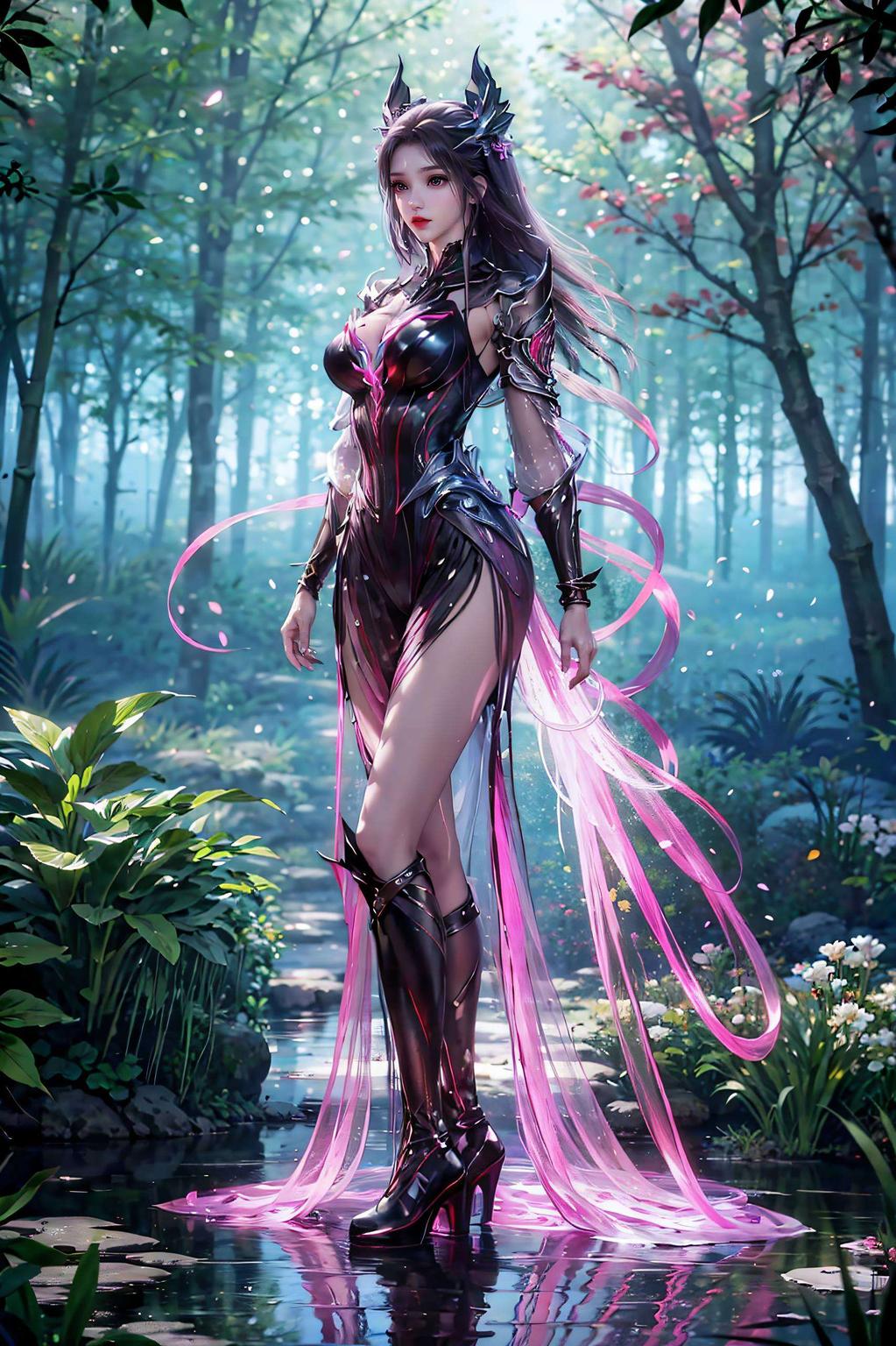 主角是我们的国漫女神——朱竹清！这款壁纸清晰细腻完美呈现了她的灵动与魅力